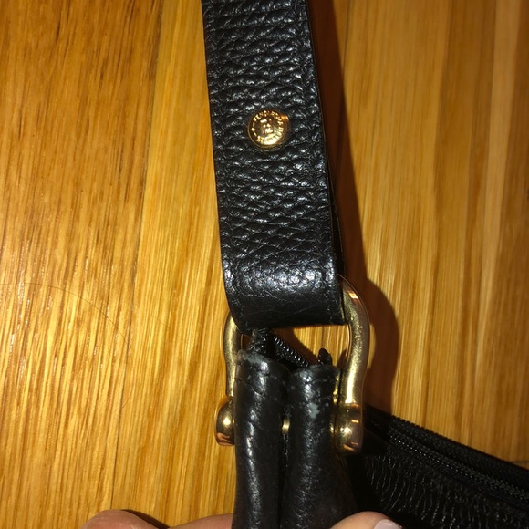 Vintage Fendi Black Leather Shoulder Bag - Picture 4 of 11